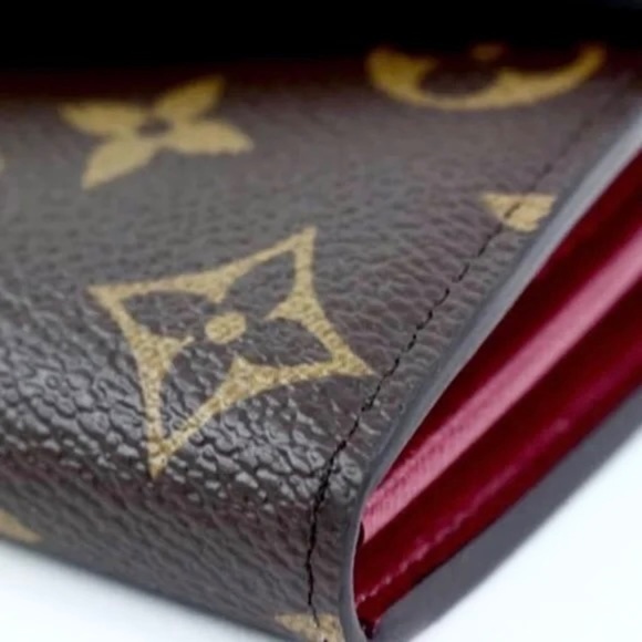 Louis Vuitton Sarah Monogram /Fuchsia Wallet - Picture 3 of 12